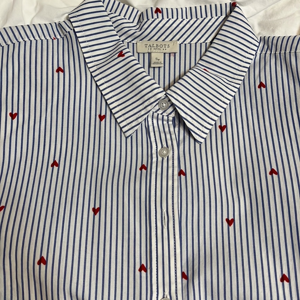 Talbots shirt size SP